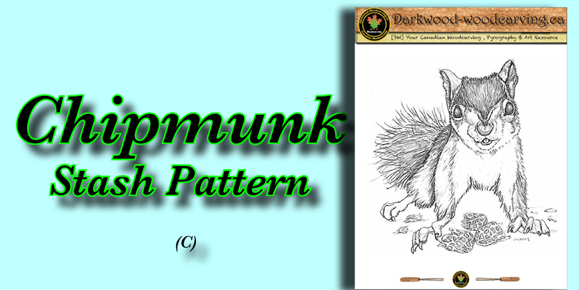 Chipmunk Stash Pattern